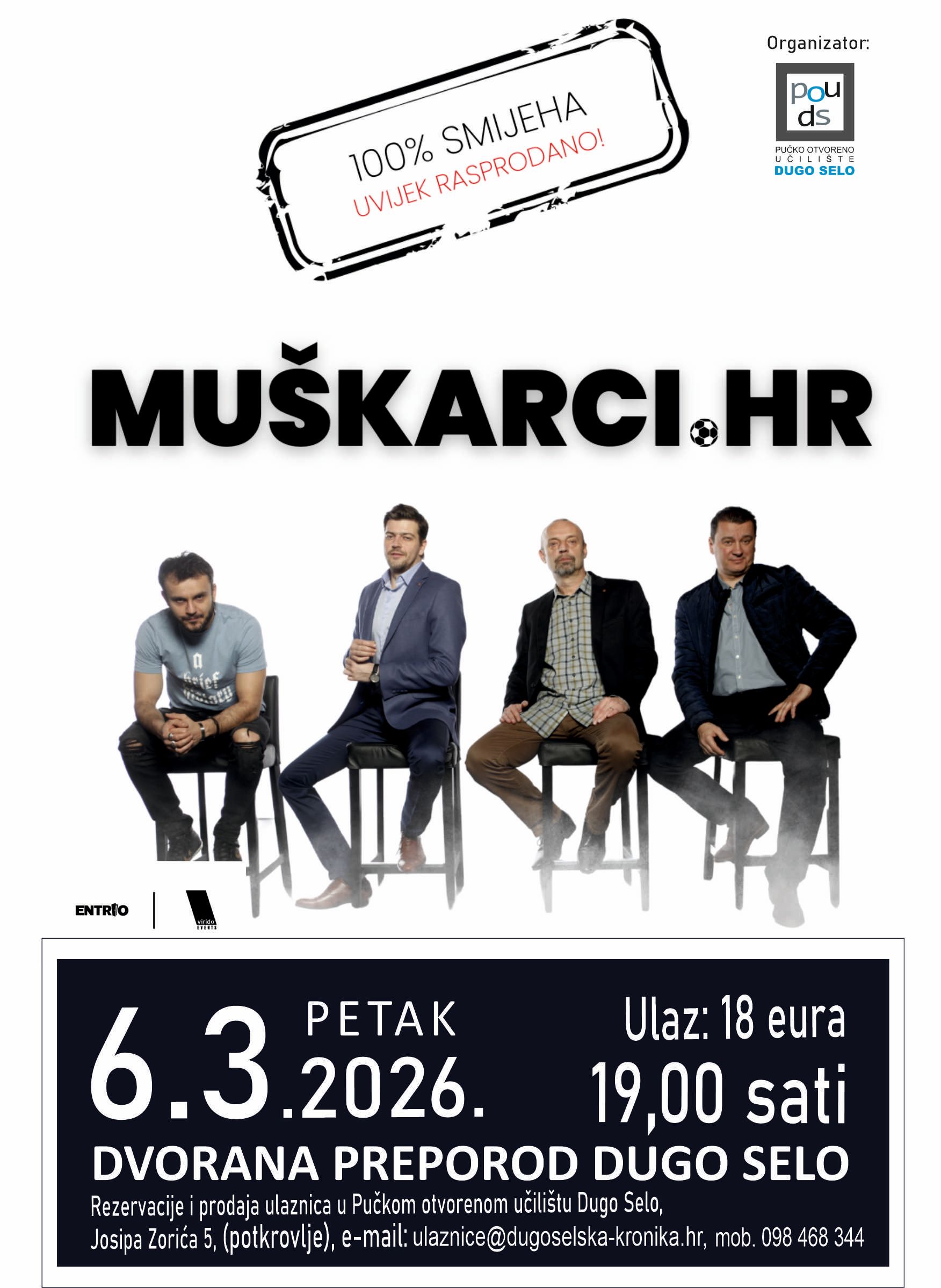 Predstava MUŠKARCI.HR