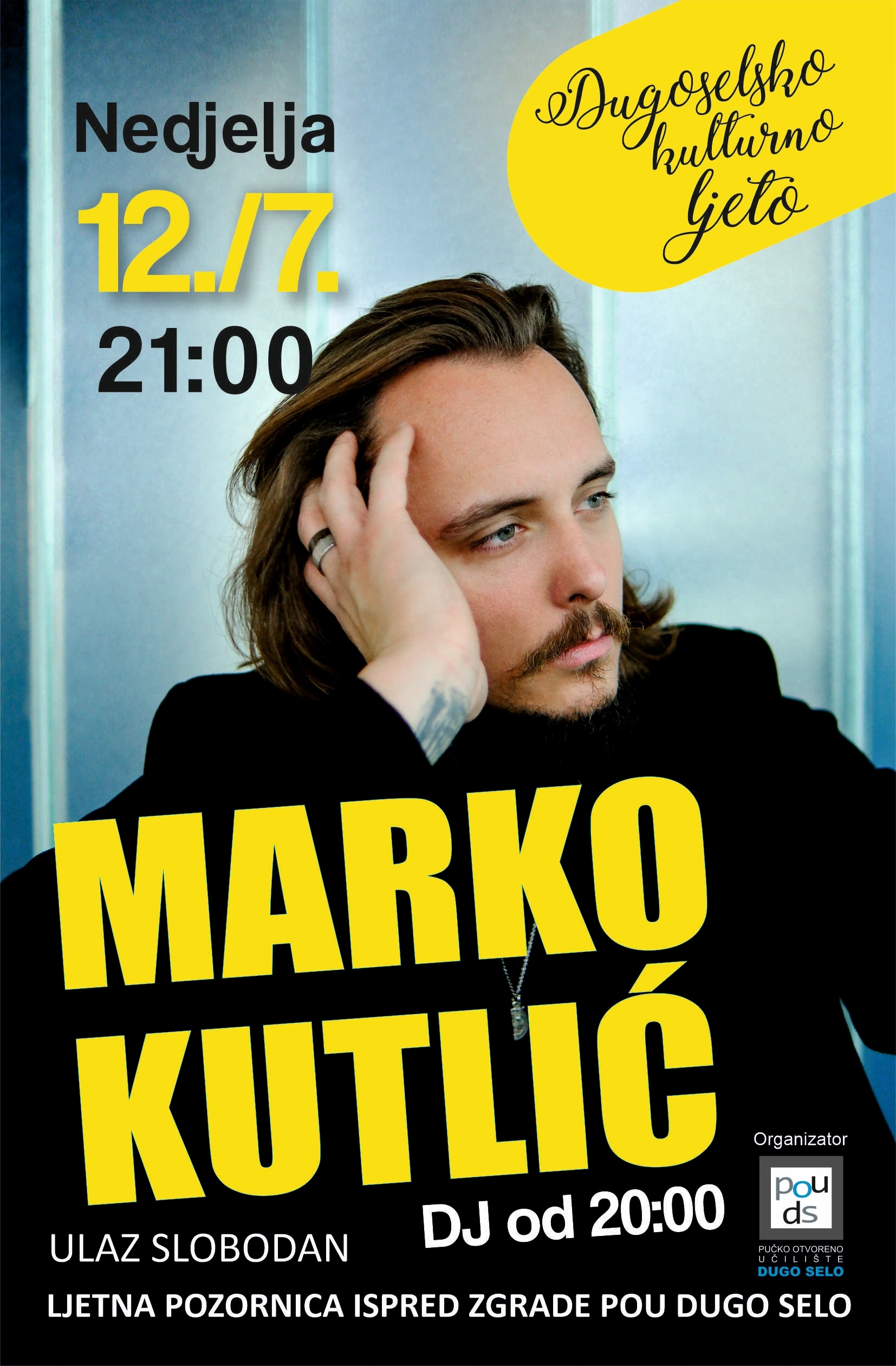 KONCERT MARKA KUTLIĆA NA DUGOSELSKOM KULTURNOM LJETU